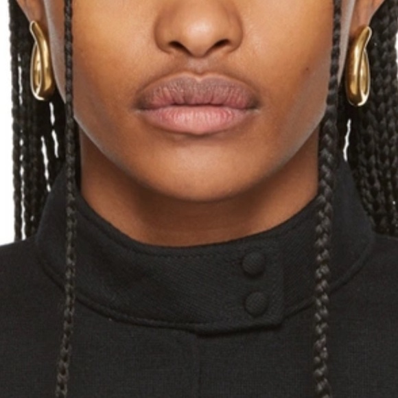 Saint Laurent Gold Earrings - Picture 6 of 6